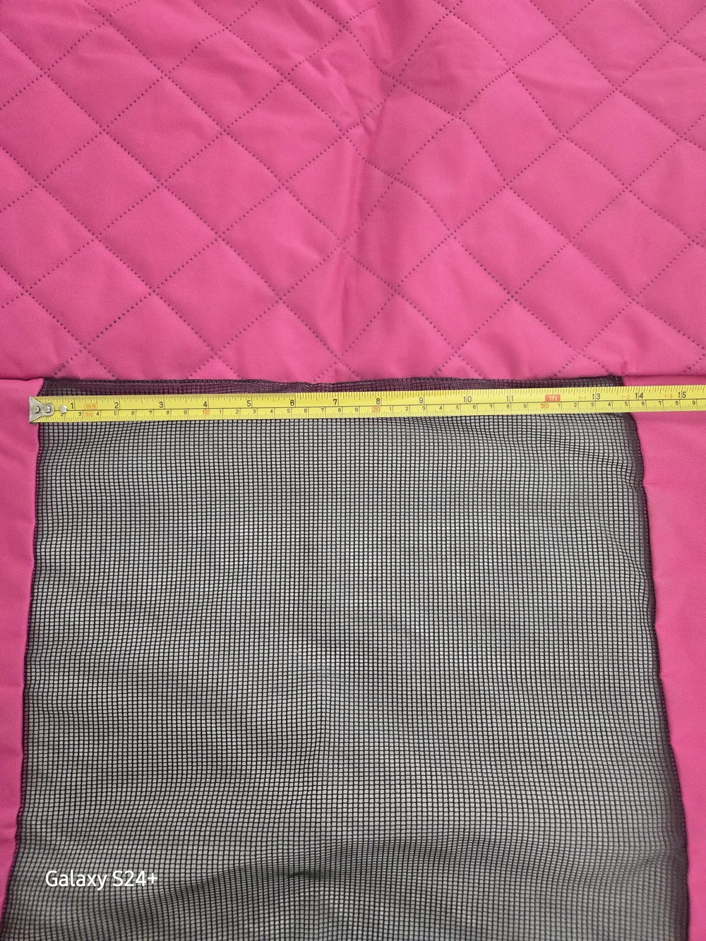 Pet Travel Seat Cover for Cars - Pink Quilted Dog Carrier Mat